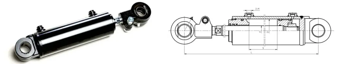 Forklift Tilt Cylinder