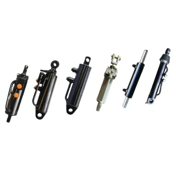 Traktorstyring og bakre løftehydraulikksylindre